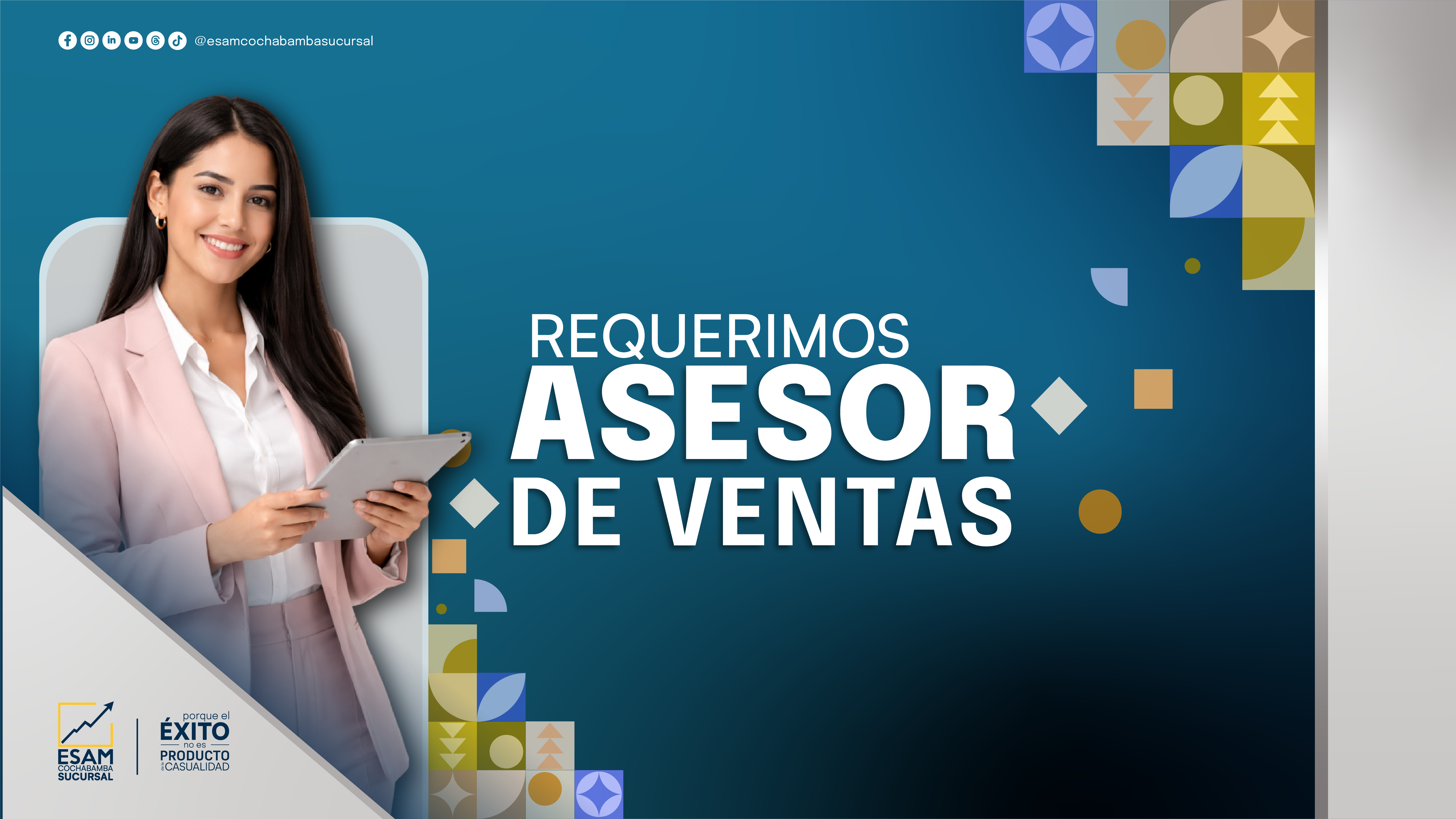 Portada de la convocatoria Asesores de Marketing